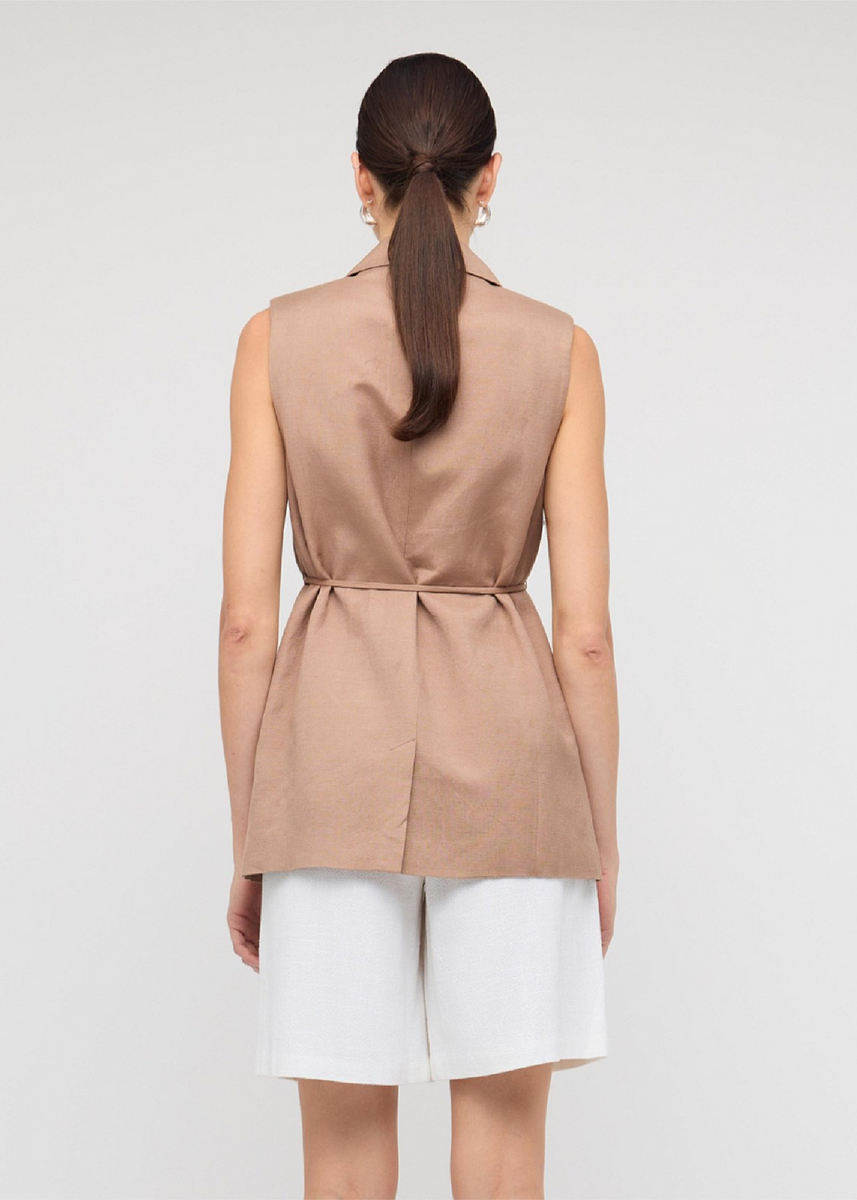 ALCHEMY TIE WAIST VEST