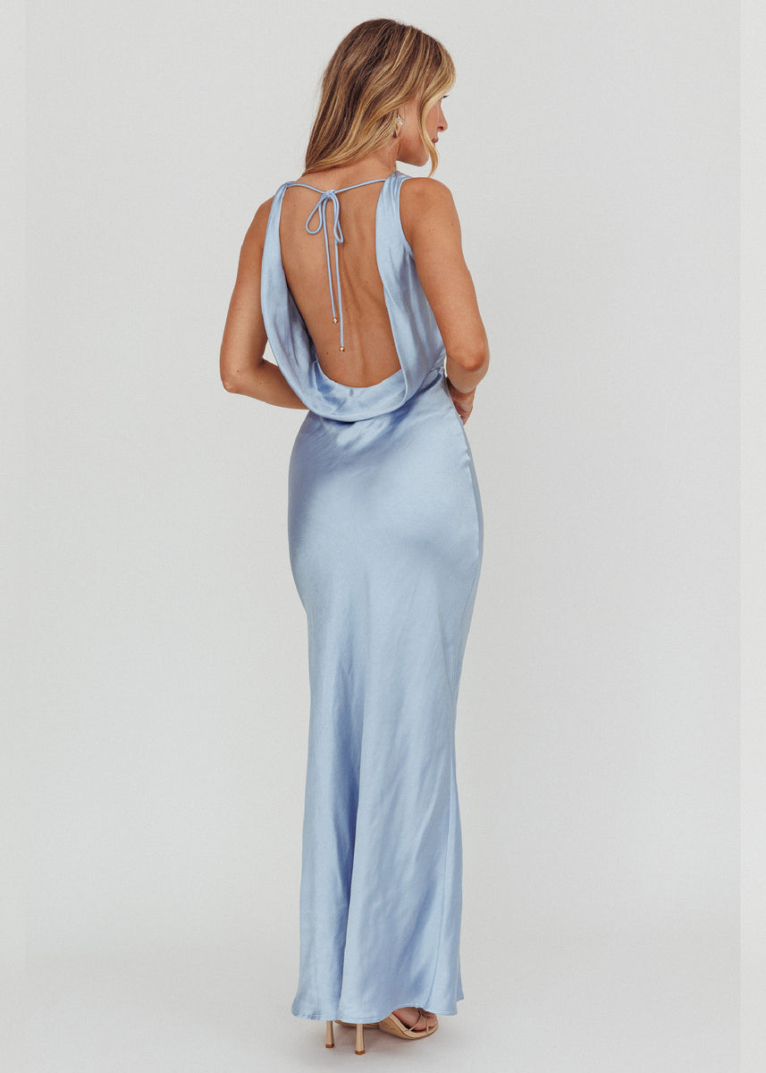 NATALIA DRESS - BLUE