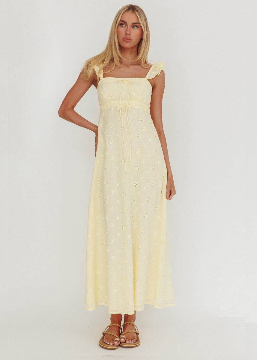 KAIA DRESS - YELLOW