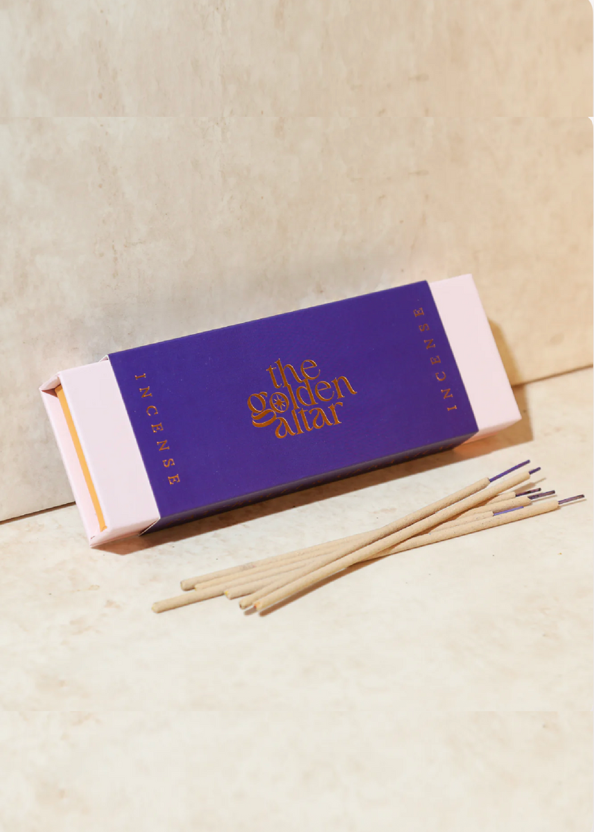 INCENSE STICKS - PATCHOULI & GERANIUM