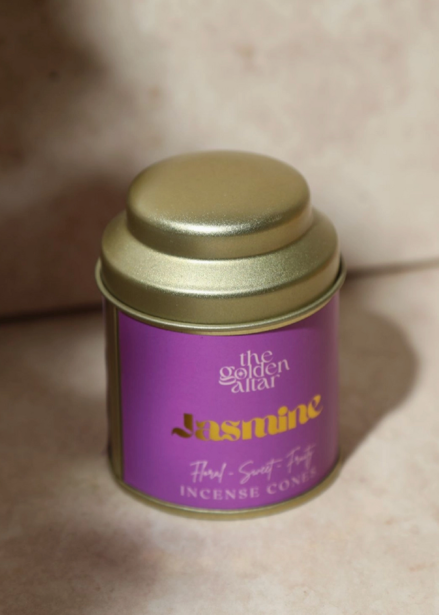 INCENSE CONES TIN - JASMINE