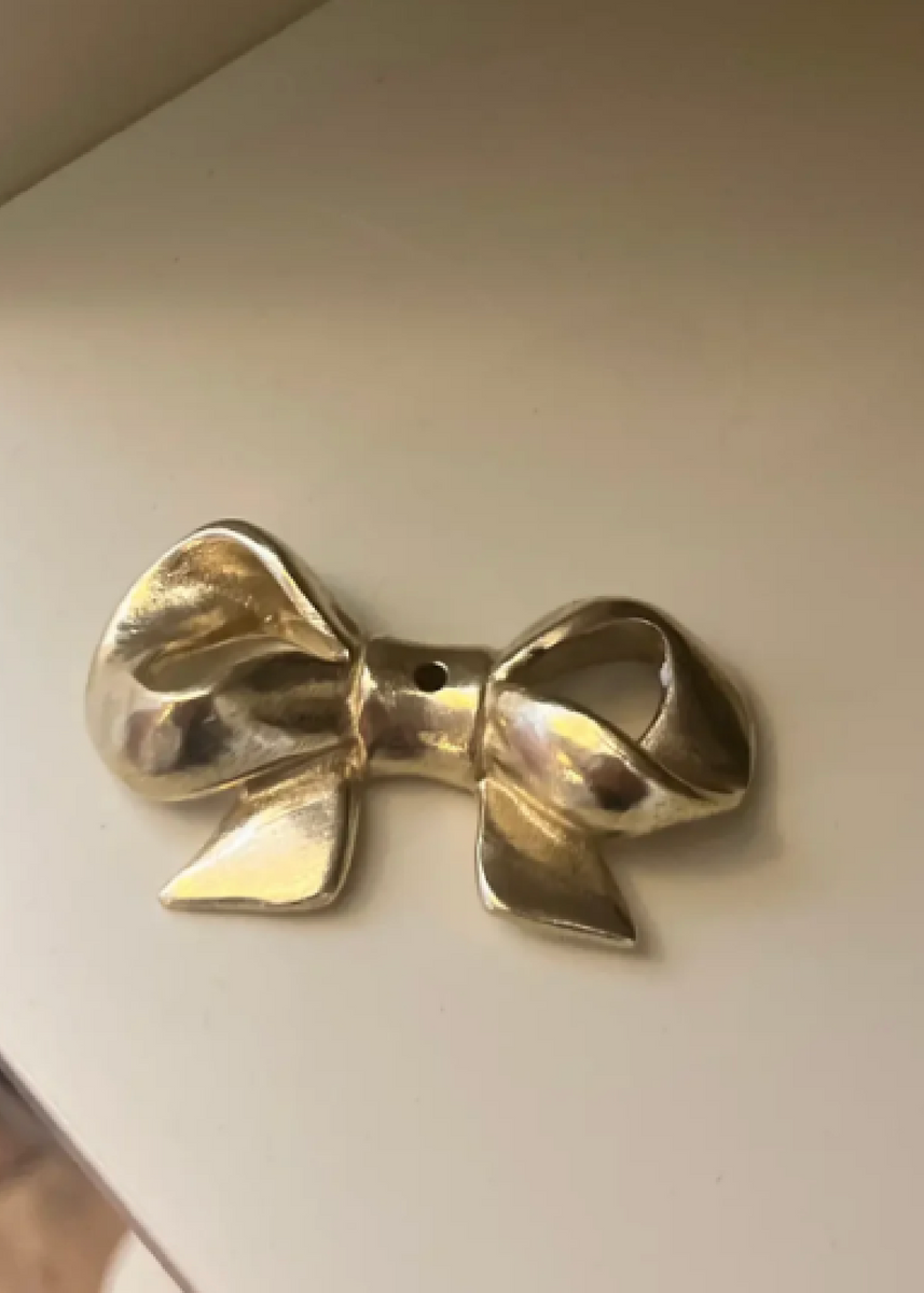 BRASS INCENSE HOLDER - BOW