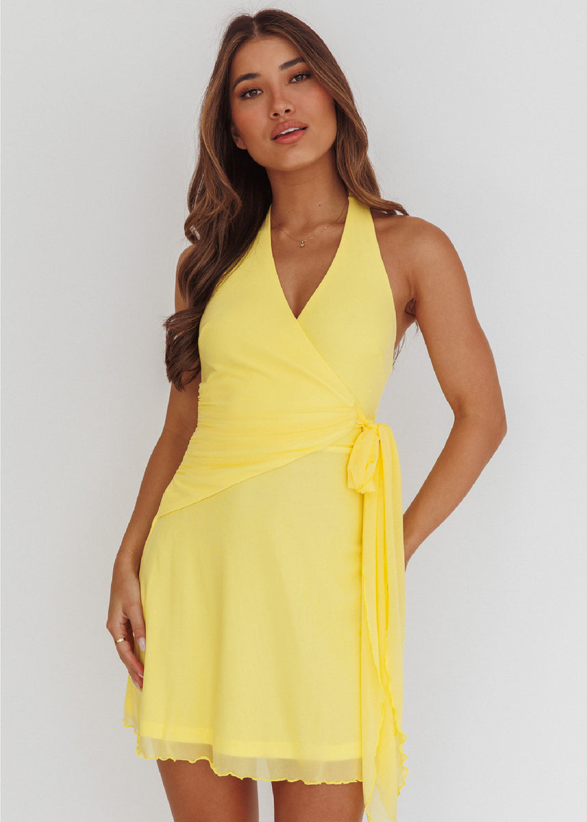 JULIANA DRESS - LEMON