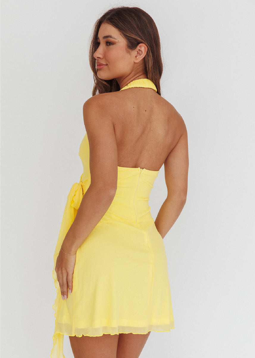 JULIANA DRESS - LEMON