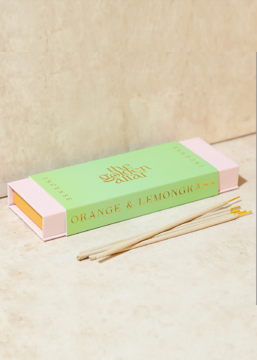 INCENSE STICKS - ORANGE & LEMONGRASS