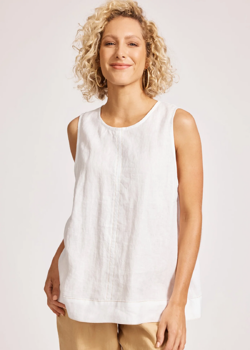 MIRAMAR TANK TOP - WHITE