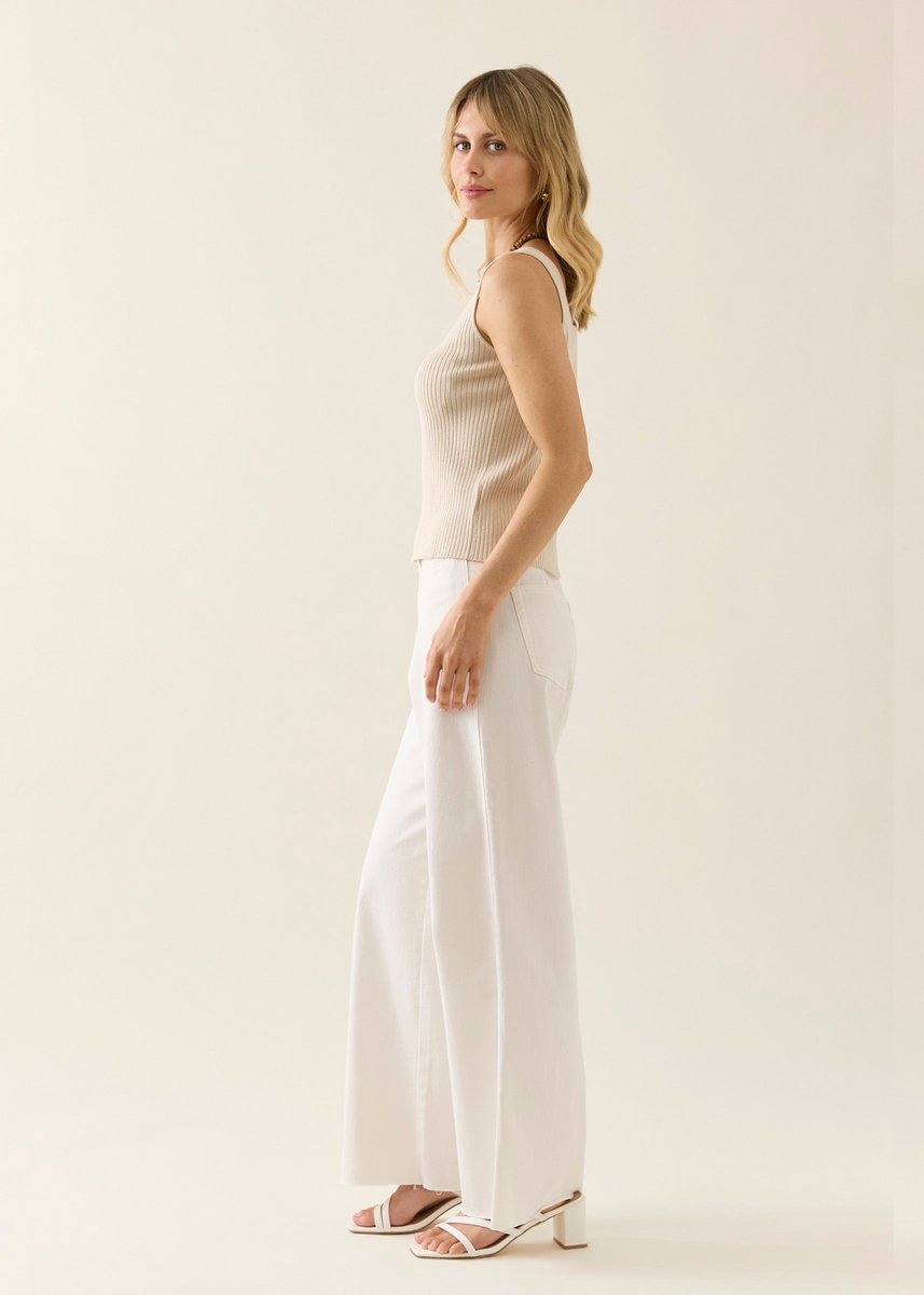 ADELE SPLIT TANK - CANVAS