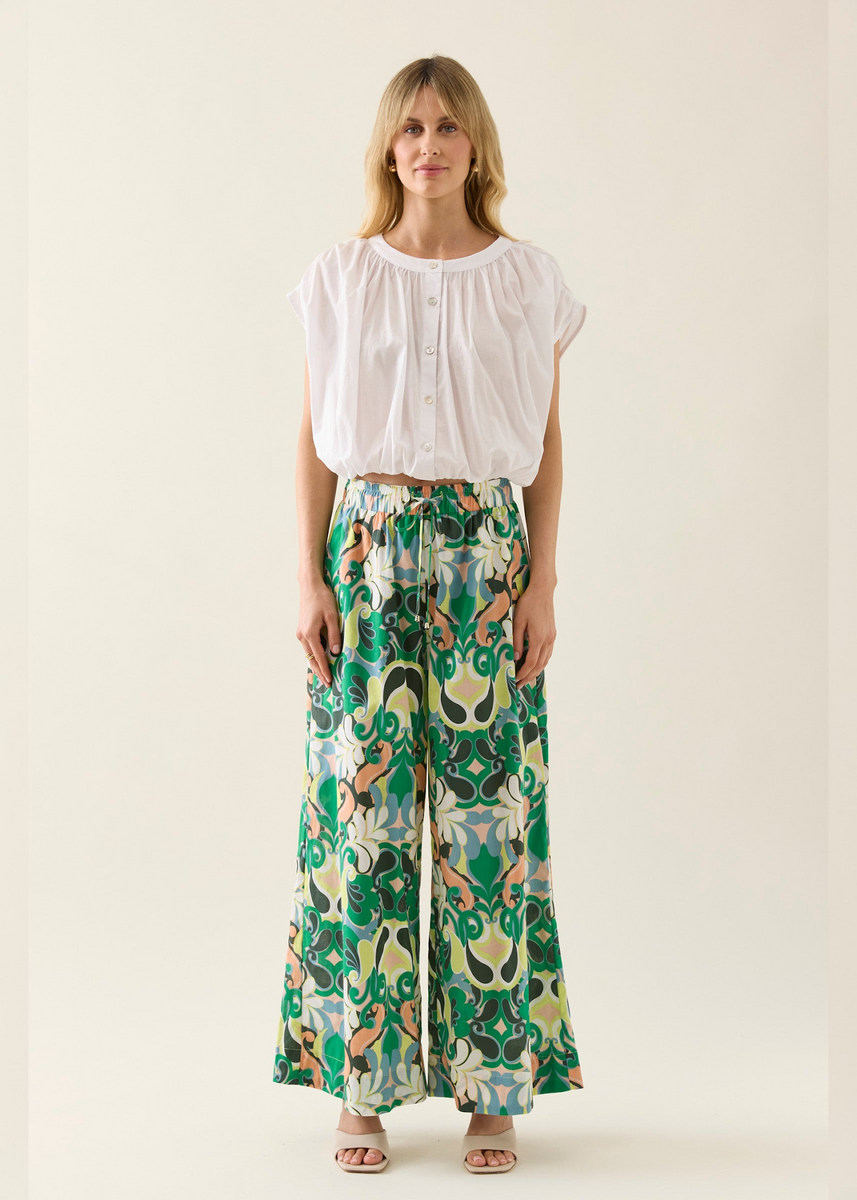 AURORA REVERSIBLE CROP TOP - LOTUS