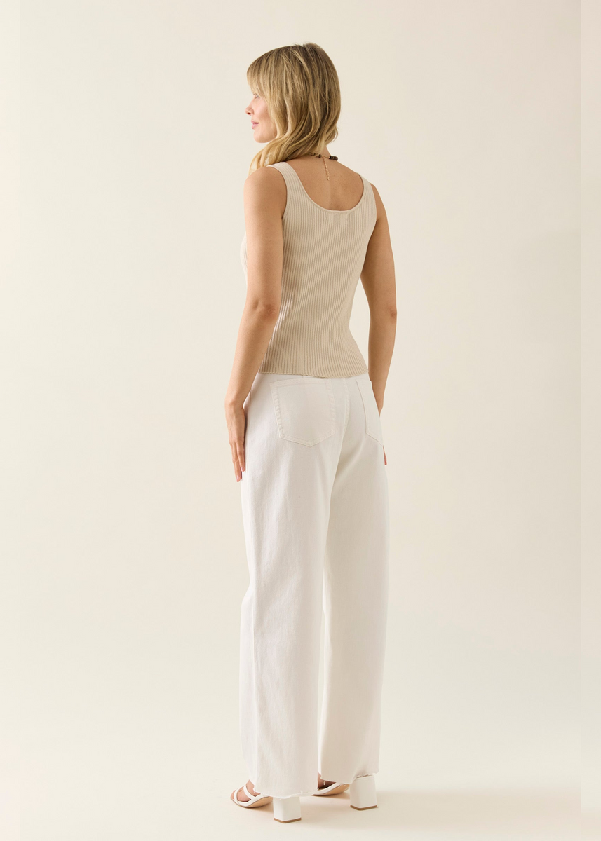 ADELE SPLIT TANK - CANVAS