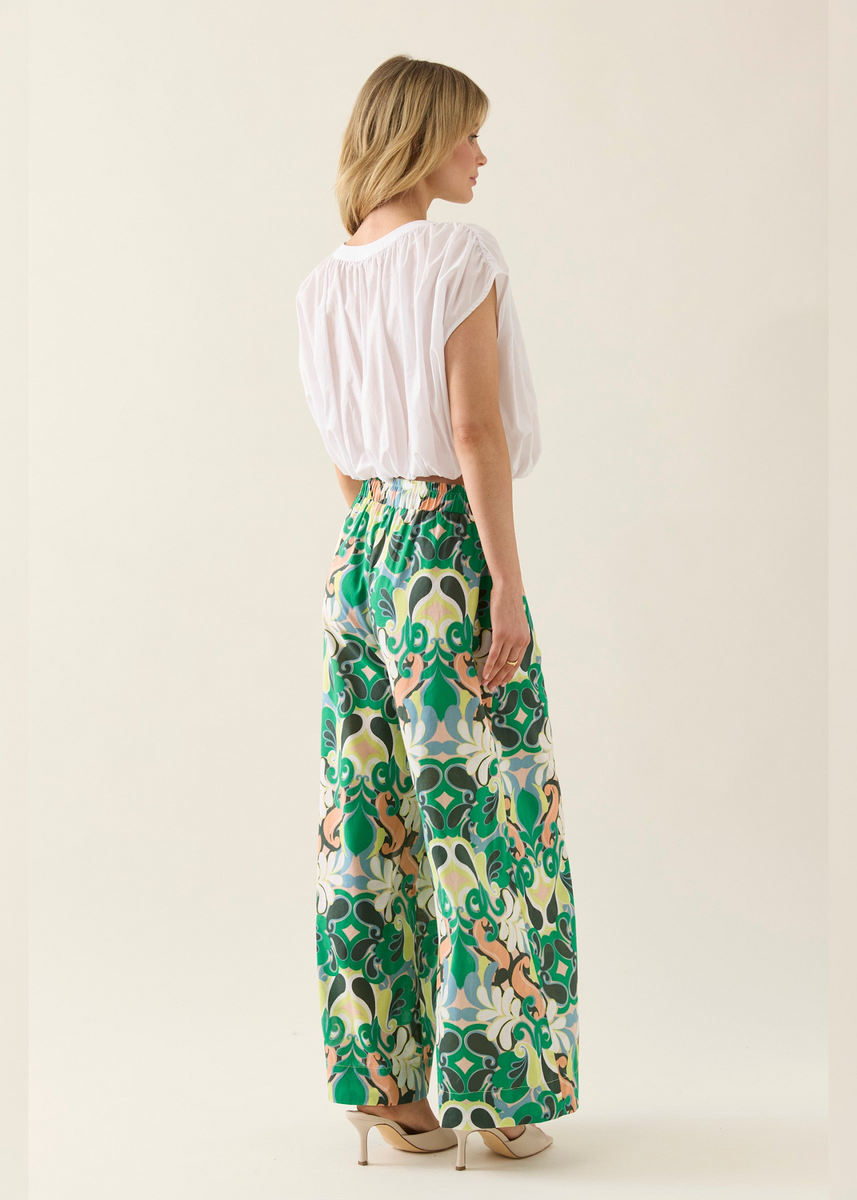 AURORA REVERSIBLE CROP TOP - LOTUS