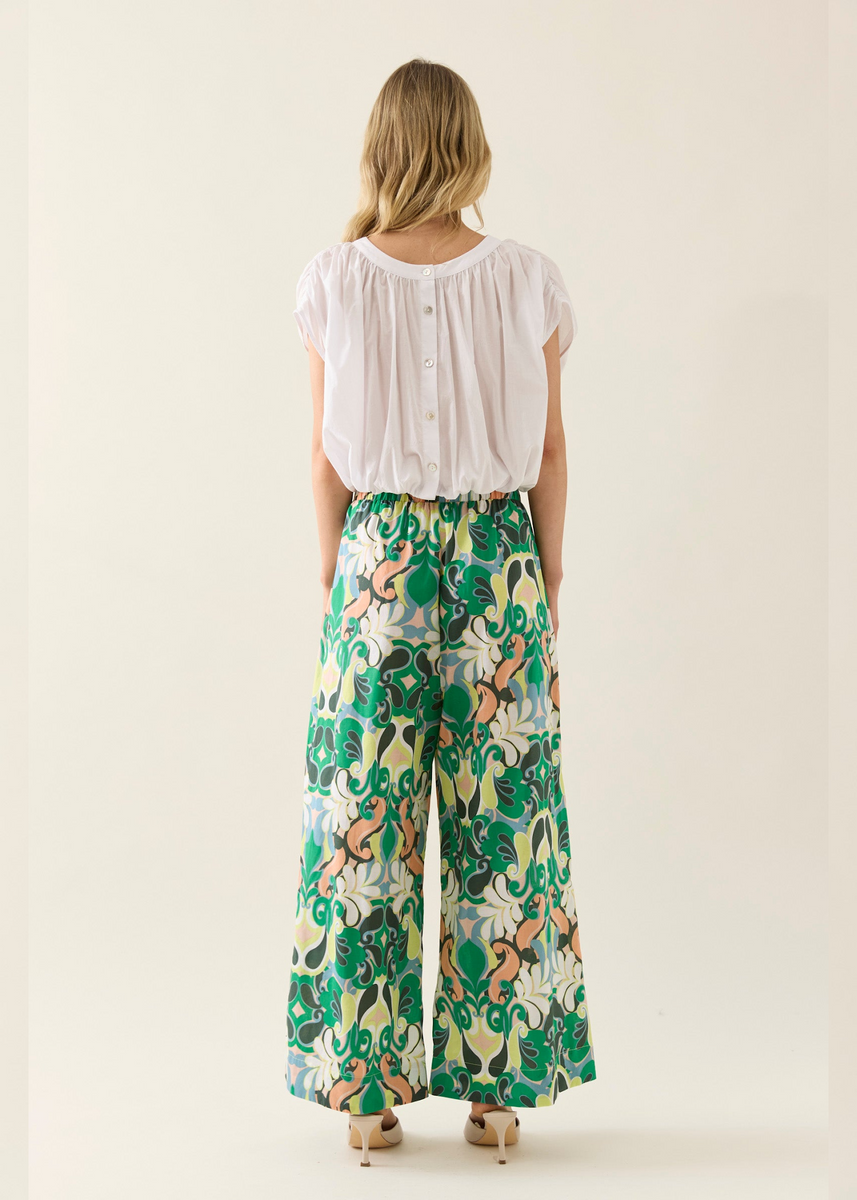 AURORA REVERSIBLE CROP TOP - LOTUS