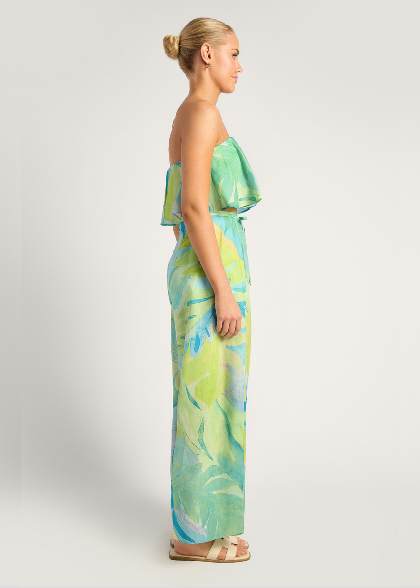 CAMILLA SET - LIME BLUE