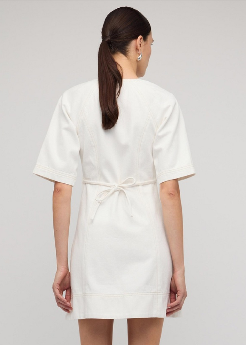 ZENITH DENIM MINI DRESS