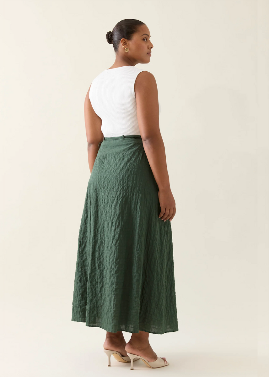ESTHER WRAP SKIRT