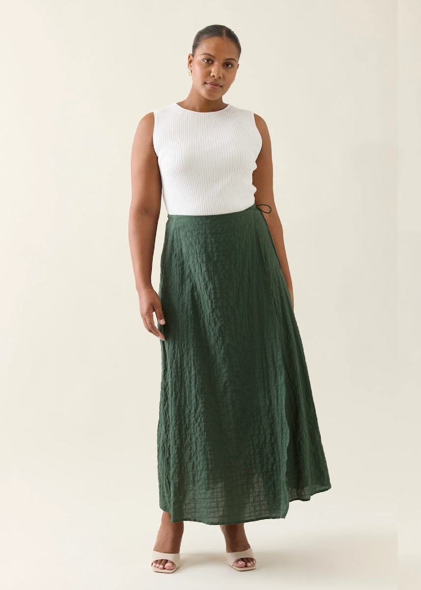 ESTHER WRAP SKIRT
