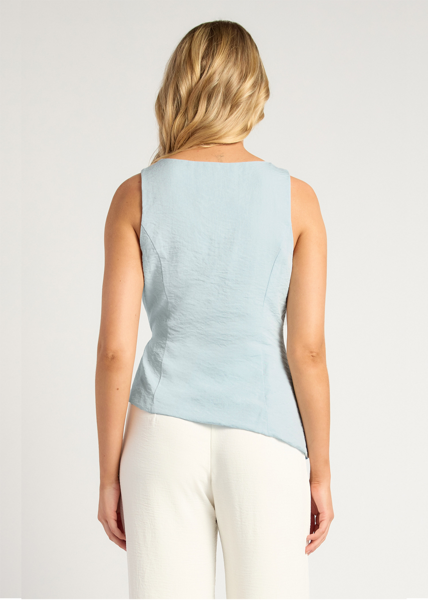 RHIANNON VEST - BLUE