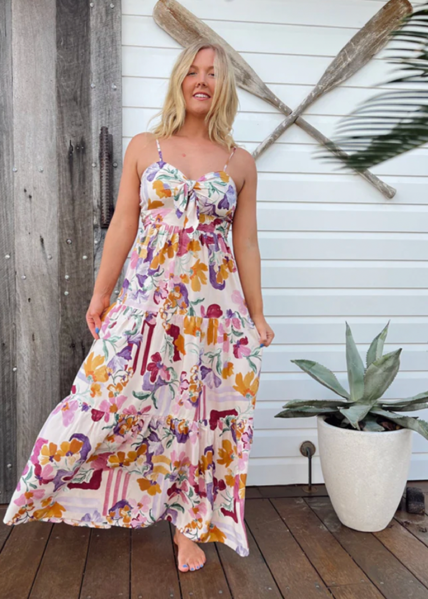 BAMBI DRESS - SWEET LILLY PRINT