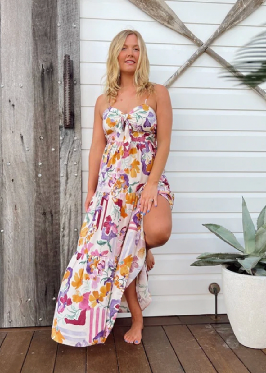 BAMBI DRESS - SWEET LILLY PRINT