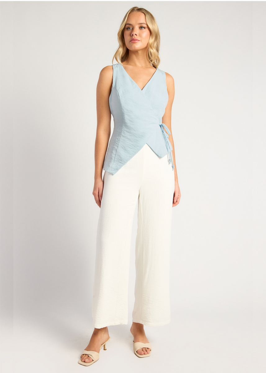 RHIANNON VEST - BLUE