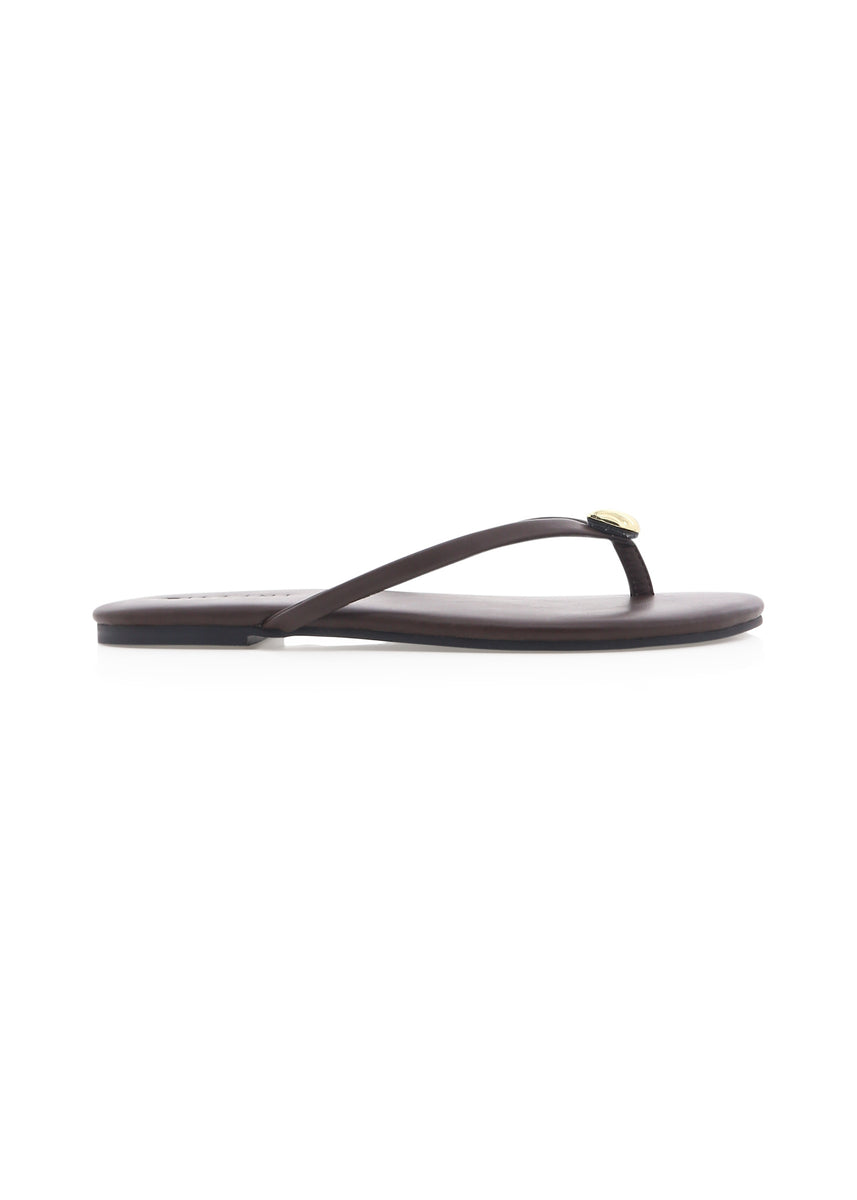 FREEZIA SANDALS - CHOCOLATE