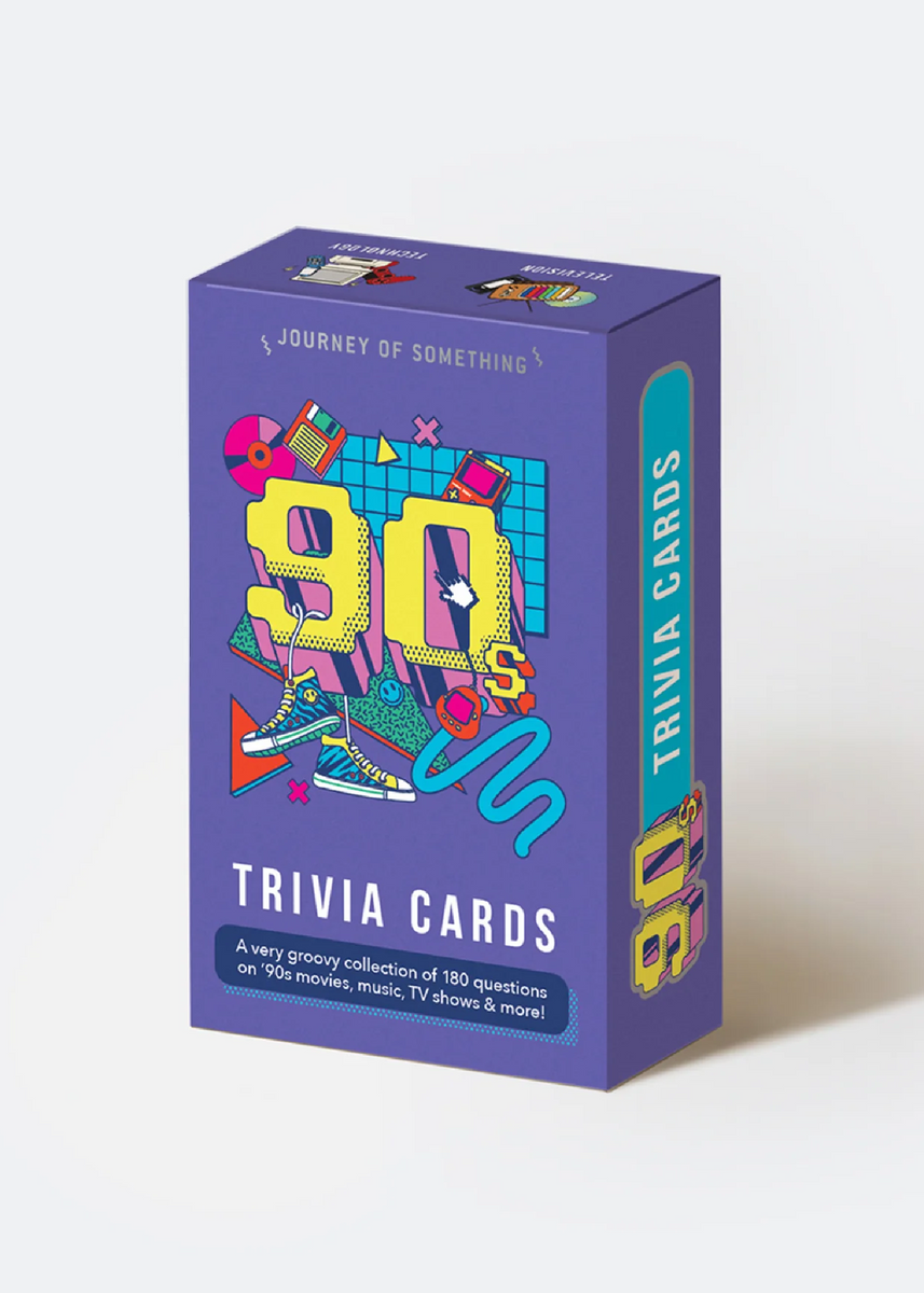 90'S TRIVIA CARDS