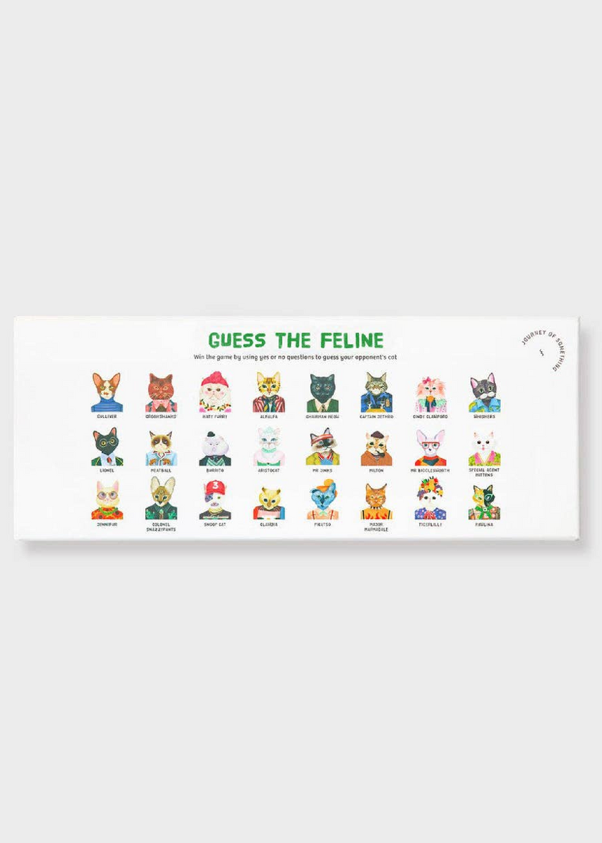 GUESS THE FELINE CARD GAME