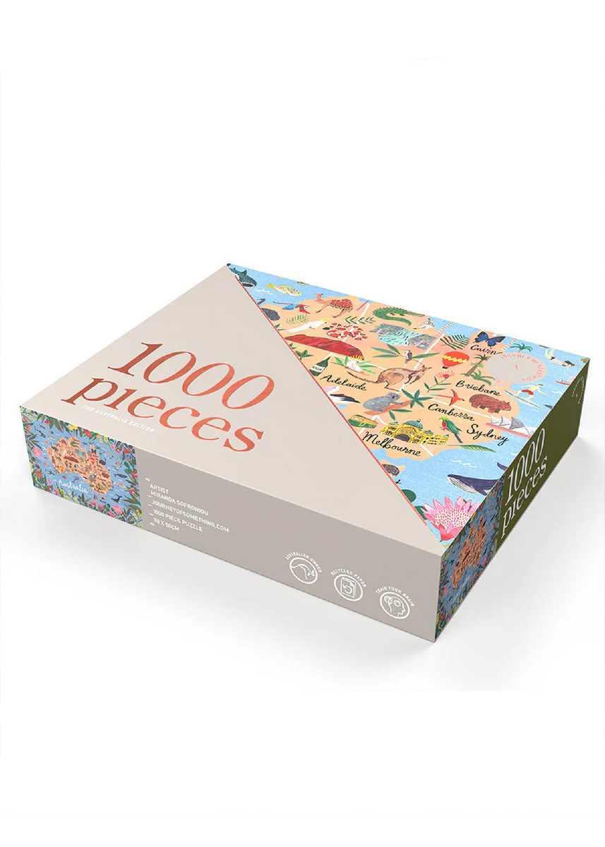 1000 PIECES PUZZLE - AUSTRALIAN EDITION