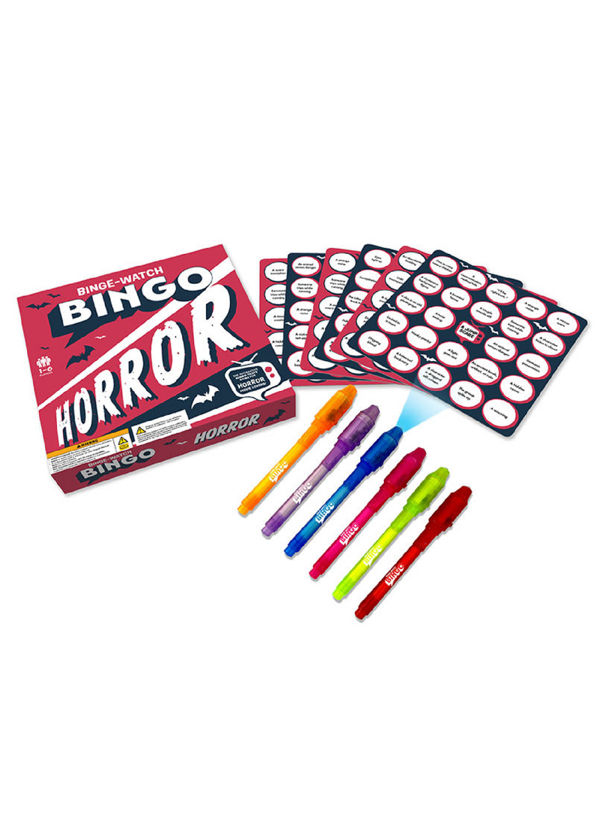 BINGE-WATCH BINGO: HORROR