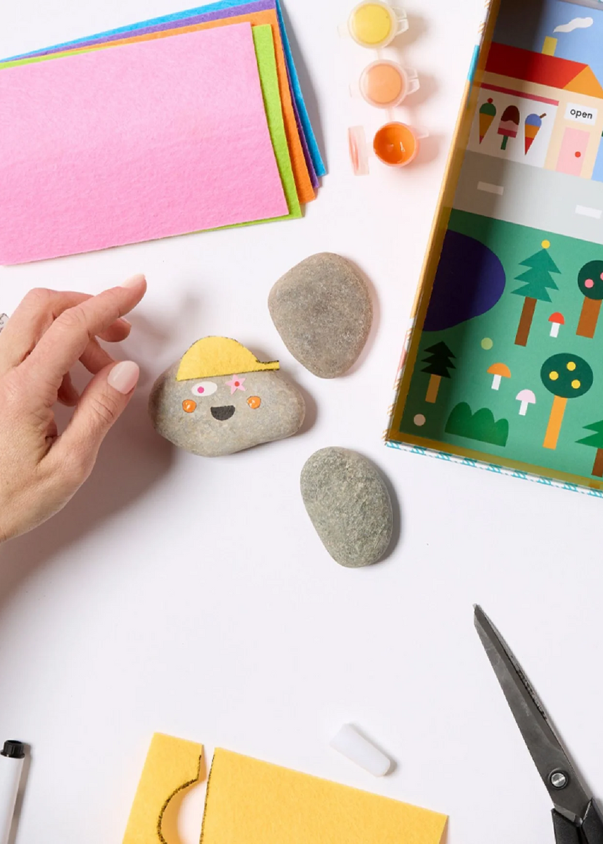 ROCK PAINTING - FACES EDITION