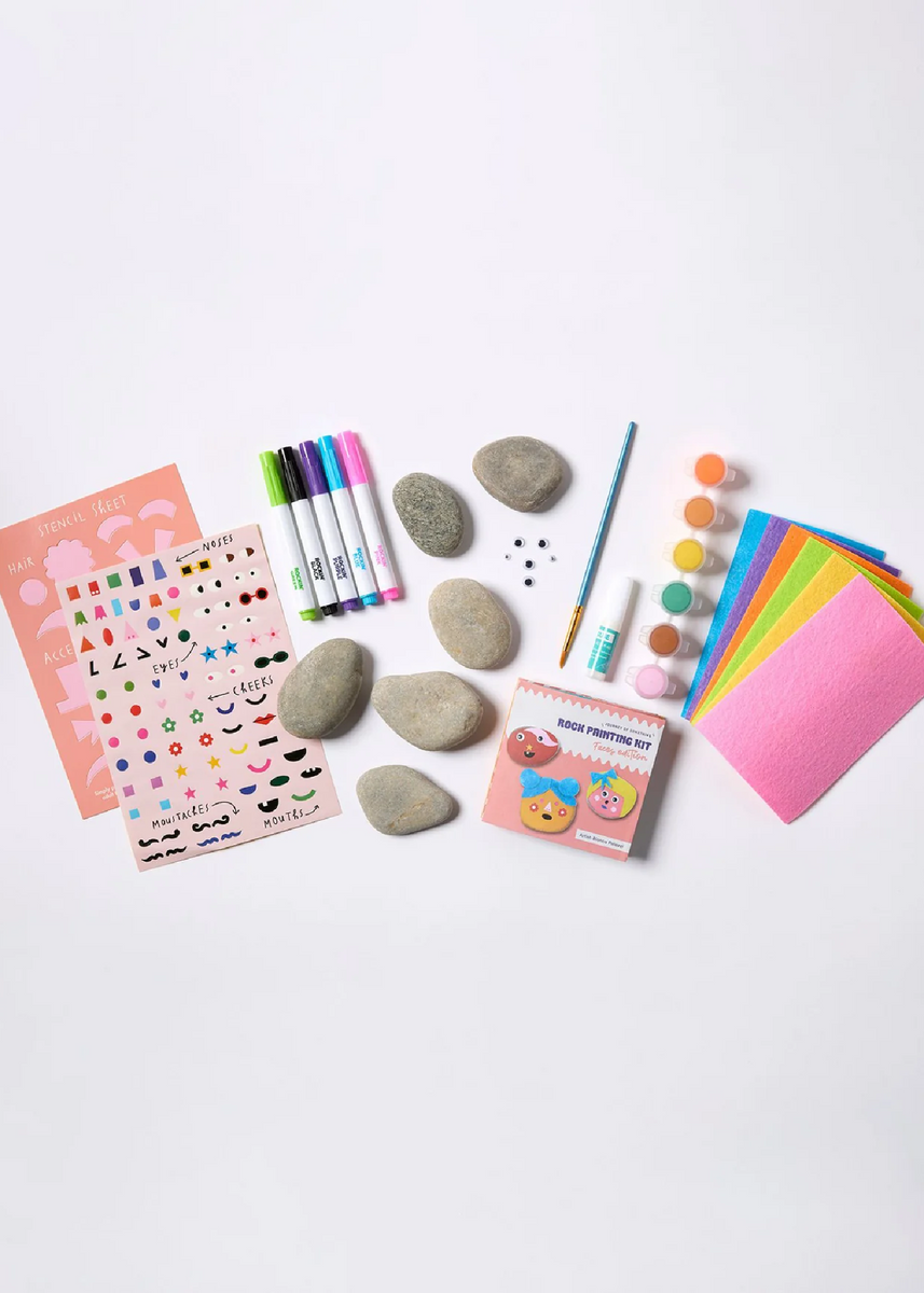 ROCK PAINTING - FACES EDITION