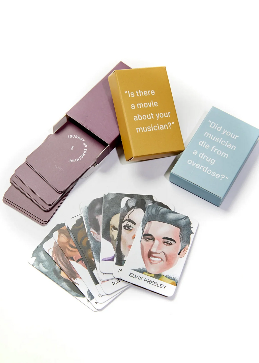 GUESS THE MUSICIAN CARD GAME