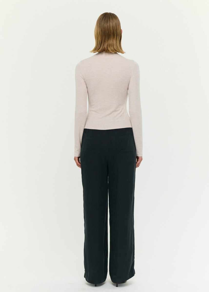 ALEXI ASYMMETRICAL DETAIL TOP