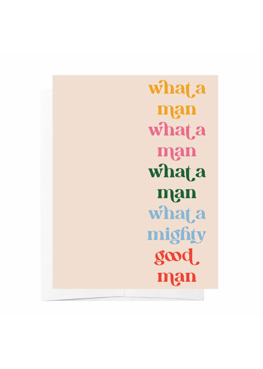 WHAT A MAN CARD | BAD ON PAPER