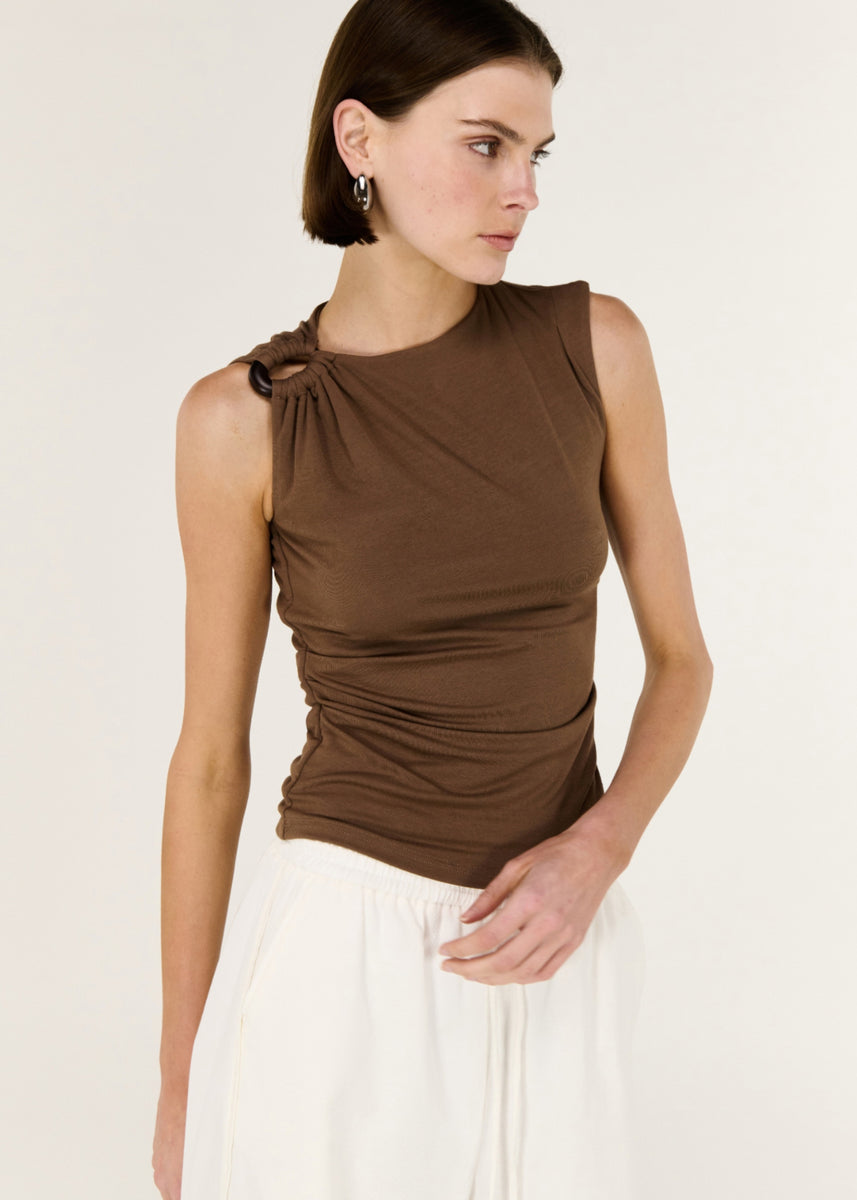 BLAIR HARDWARE TOP - CHOCOLATE