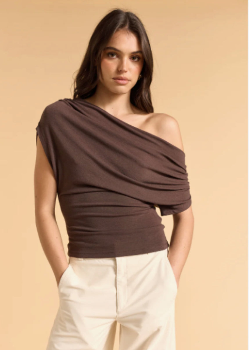 CLARE OFF THE SHOULDER TOP