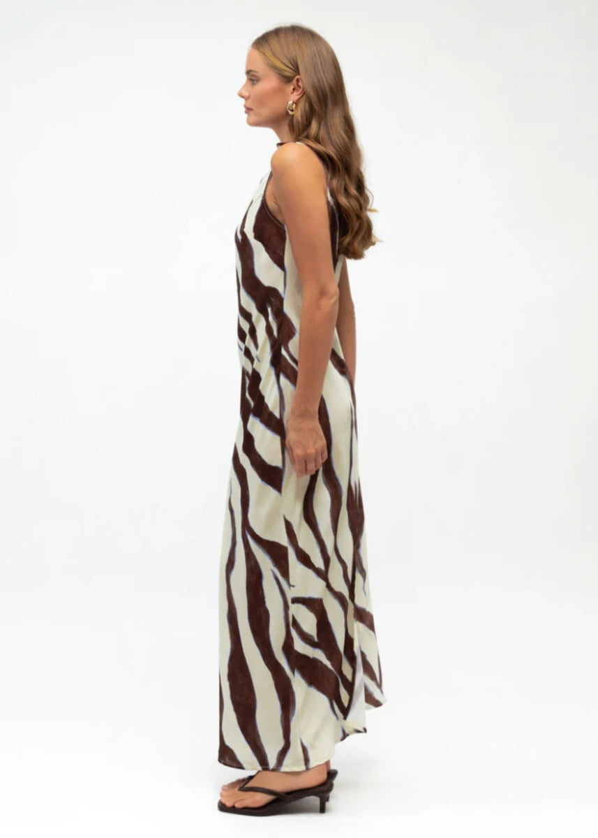 ZEBRA MAXI DRESS