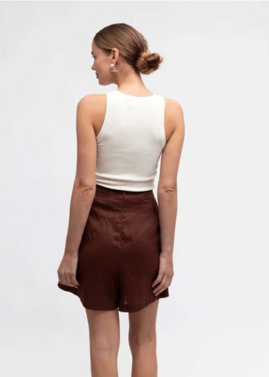 KEENAN SHORT - CHOCOLATE