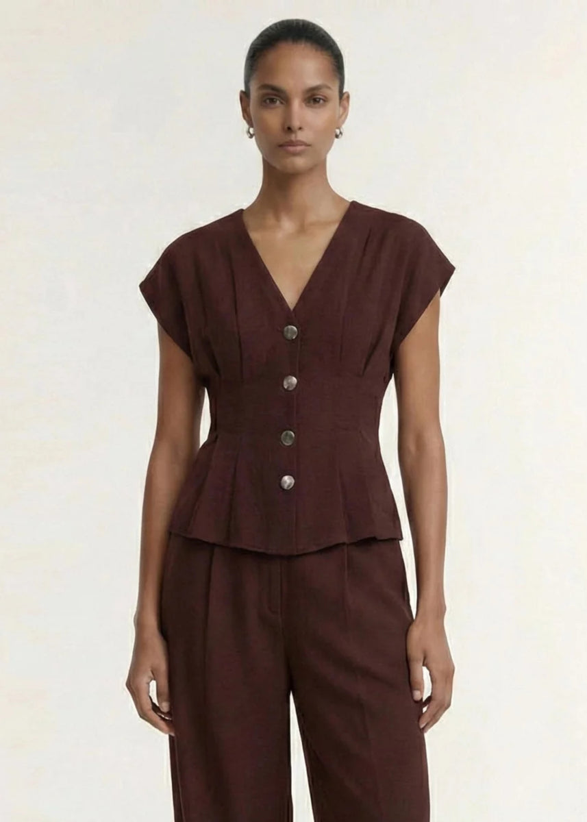 RHODES V-NECK TOP