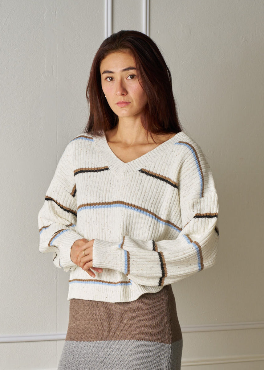 LOLA STRIPE KNIT JUMPER