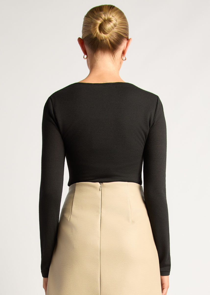 LAURA TOP - BLACK