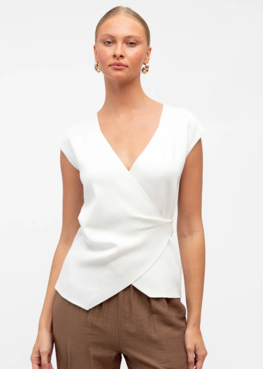 CADE TOP - WHITE