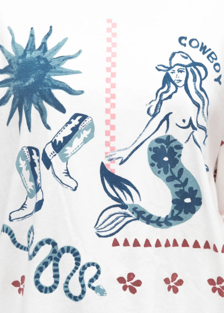 COWBOY MERMAID TEE