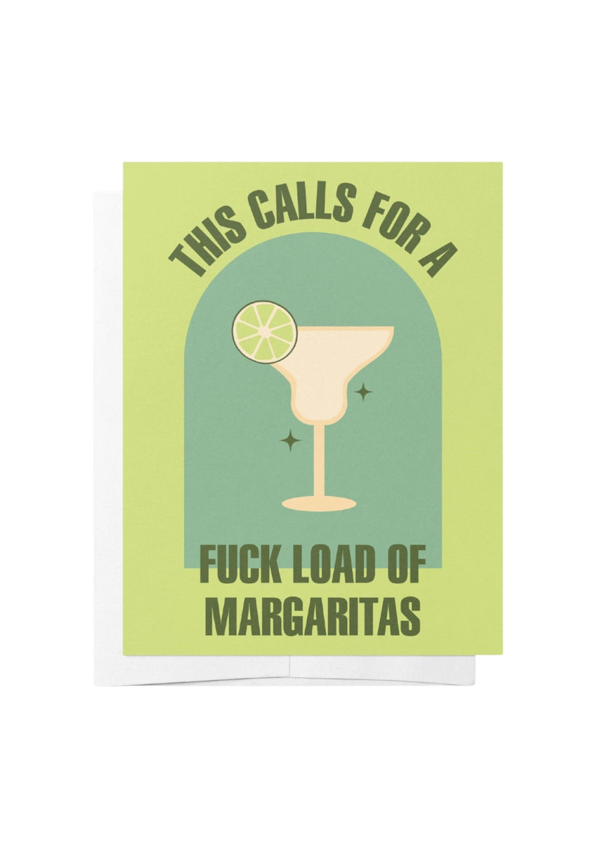 MARGARITAS CARD - GREEN