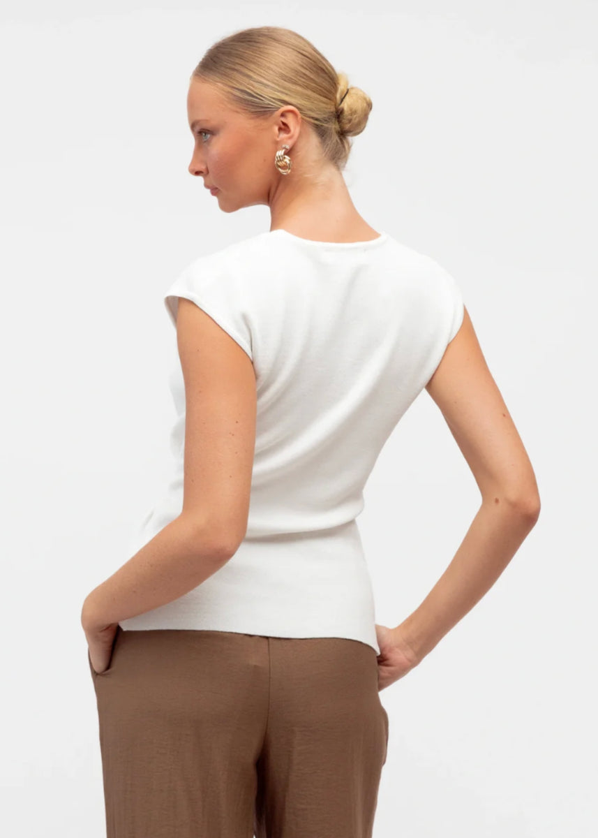 CADE TOP - WHITE