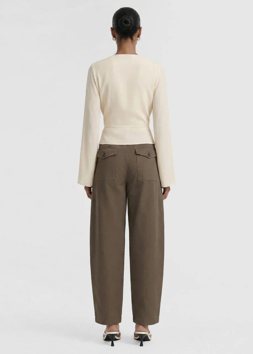 WILLOW WRAP BLOUSE
