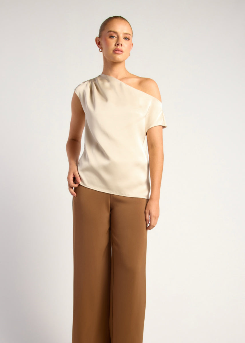 JUNIPER TOP - BEIGE