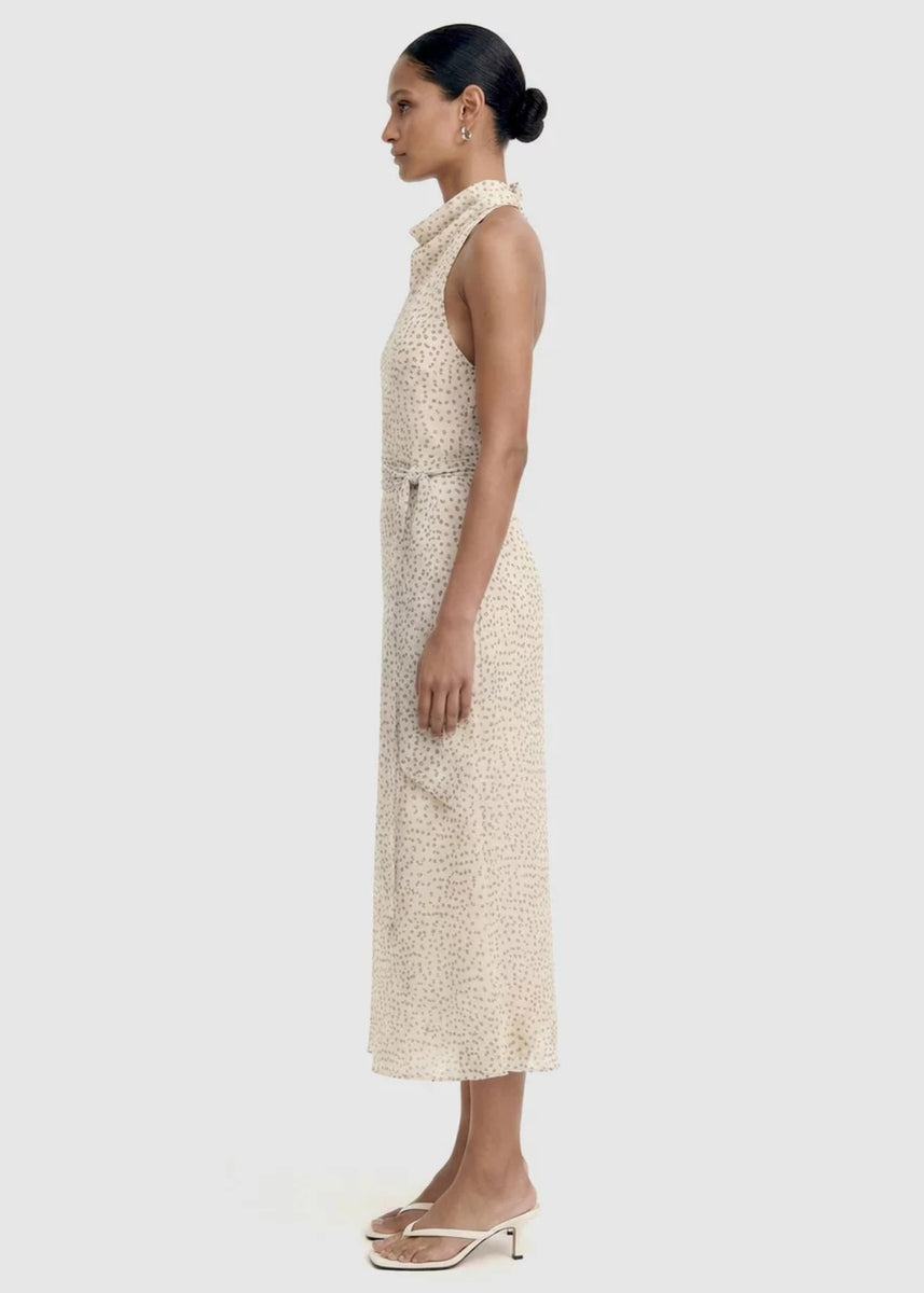 EVA HALTER MIDI DRESS