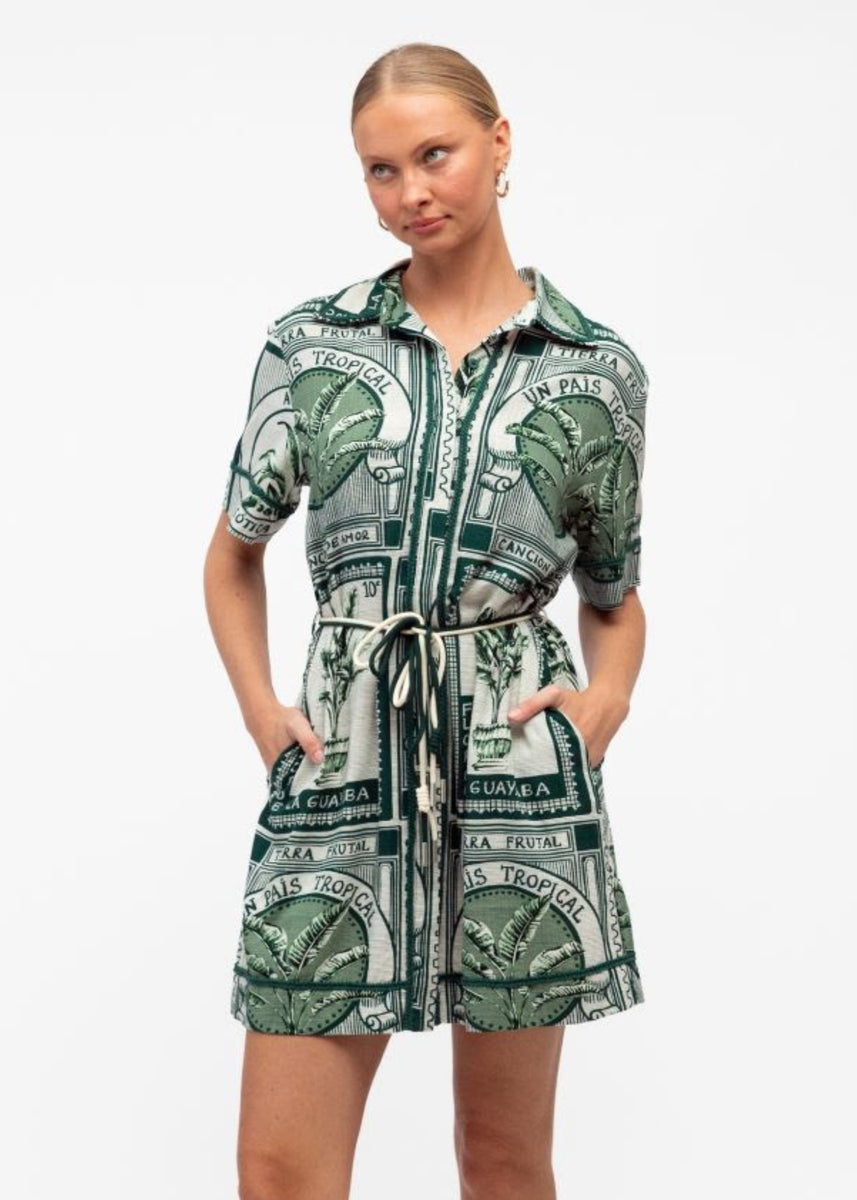 EXOTIC TROPICS DRESS