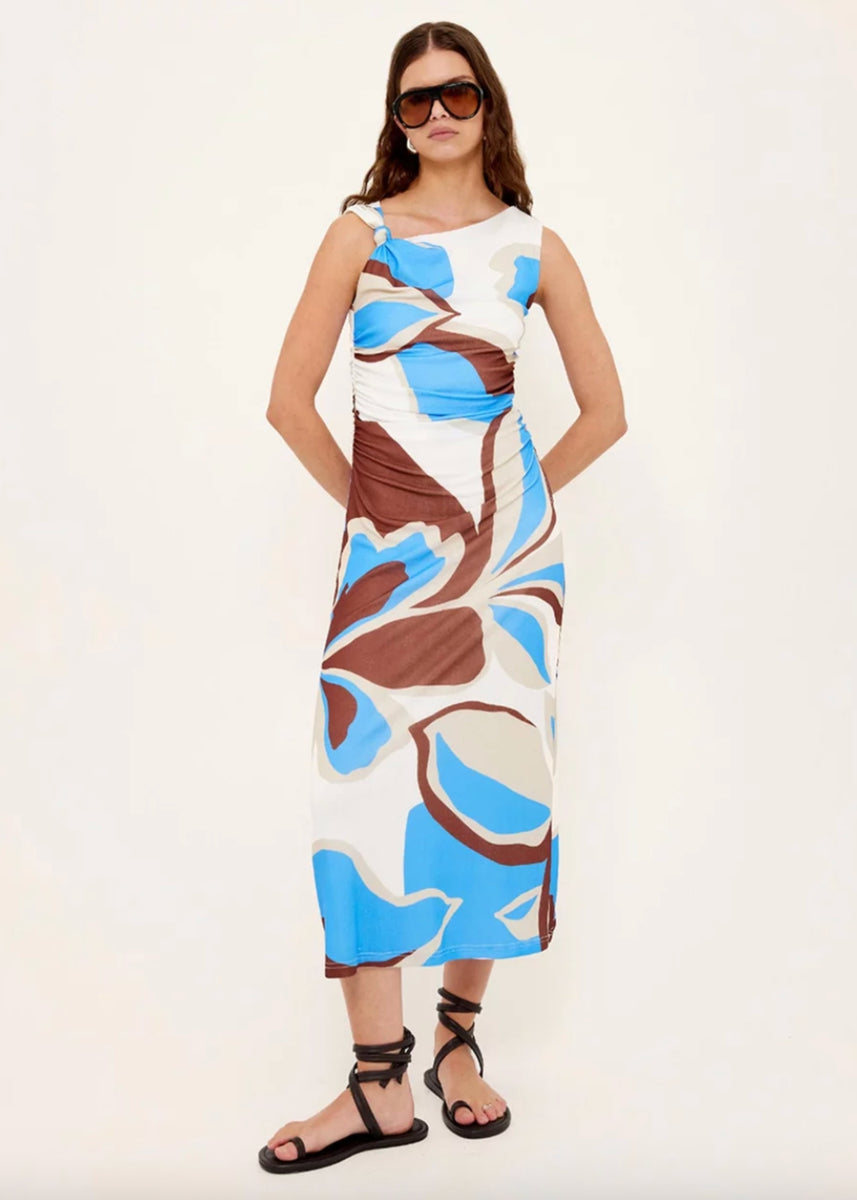 CIELO MESH MIDI DRESS