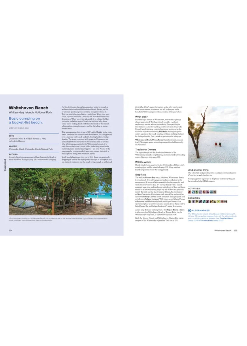 ULTIMATE CAMPSITE AUSTRALIA 2ND EDITION by Penny Watson
